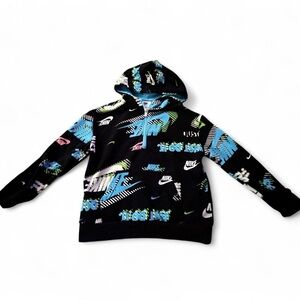 Nike Kids Multicolor Graphic Hoodie​
